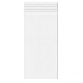 Grip Seal Bags 10x25.5cm Crystal Clear PP 50 micron (100 pieces) [ZC410]