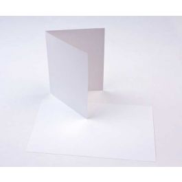 Cards White 17.8x12.4cm Mohawk Options 100% Recycled Plain (50 pieces) [PF00]