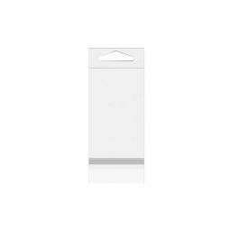Headerbags 12.2x25.4cm with Protective Closure (100 pieces) [HB49XPC]