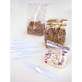 Tin Ties Sticky for 12.5cm wide Bags (500 pieces) [TTA5WH]