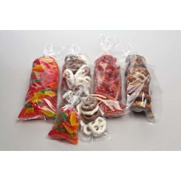 Plastic Bags 10.2x20.3cm Clear Polypropylene (100 pieces) [FP1H48]