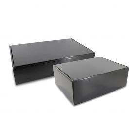 Food boxes 61x37x14cm Black (25 pcs) [FP-NS1027]
