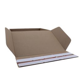 Shipping boxes Dots 43x36x15cm Brown (25 pcs) [FP-VPD065]
