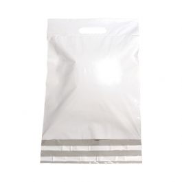 Plastic Mailing Bags 45x56+7cm White (250 pcs) [FP-VZQ035]