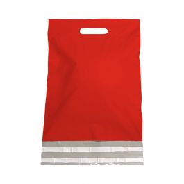 Plastic Mailing Bags 45x56+7cm Red (250 pcs) [FP-VZQ041]