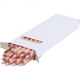 edu jumbo coloured pencils, light rose, thickness 10 mm, lead 6,25 mm, 12 pc/ 1 pack [HOB-408029]