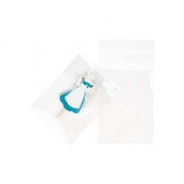 Plastic Bags 6.9x9.1cm Transparent Peel and Seal (100 pieces) [B2M]