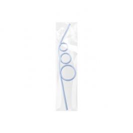 Plastic Bags 6.4x31.1cm Transparent Peel and Seal (100 pieces) [B2X12]