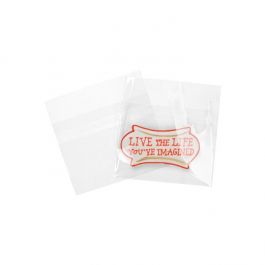 Plastic Bags 14.4x10.8cm Transparent Peel and Seal (100 pieces) [B45SPC]