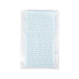 Frosted Plastic Bags 10,2x15,2 cm Hearts Peal and Seal (100 pieces) [B46FH]