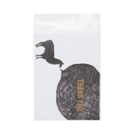 Plastic Bags 11x14.5cm Transparent Peel and Seal (100 pieces) [B4B5]