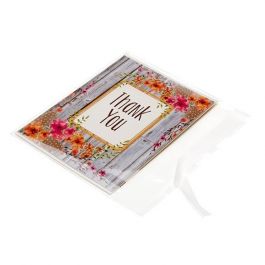 Plastic Bags 15.3x11.4cm Transparent Peel and Seal (100 pieces) [B64]