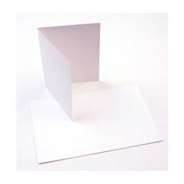 Cards White 14x10.8cm (50 pieces) [PC201]