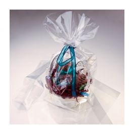 Plastic Bags with Bottom Gusset 25/2x5x35cm (100 pieces) [BG4]