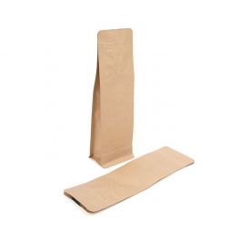Blockbottom Coffee Bag Kraft 7,9x6x26cm (50 Pieces) [BBC1K]