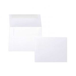 Envelopes bright White 16.5x12.1cm (50 pieces) [E5101]