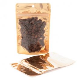 Stand Up Pouches Transparent/Orange 13x7.9x20.6cm | 113 grams (100 pieces) [ZBGB3PC]