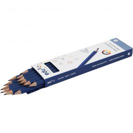 edu drawing pencil, hardness H, 12 pc/ 1 pack [HOB-620179]