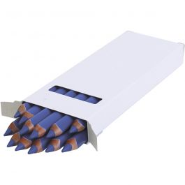 edu jumbo coloured pencils, blue, thickness 10 mm, lead 6,25 mm, 12 pc/ 1 pack [HOB-408052]