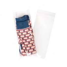Plastic Bags 11x24cm Transparent Peel and Seal (100 pieces) [B49]