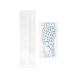 Plastic Bags 7/2x3x23cm with side gusset (100 pieces) [FDAGB2]