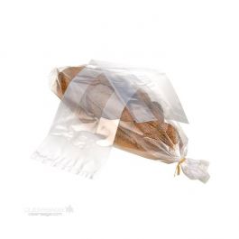 Plastic Bags 12.7x7.6x45.7cm with side gusset (100 pieces) [GB7]