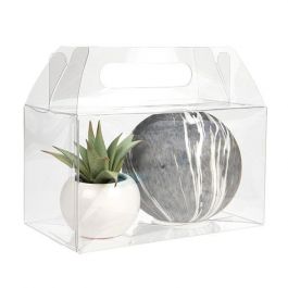 Plastic Handle Box 17.8 x 10.2 x 10.2 cm (25 Pieces) [FPLB173]