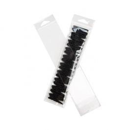 Headerbags 6.2x23.3cm Reclosable and Crystal Clear (100 pieces) [HB29]