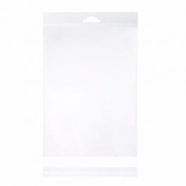 Headerbags 15.7x22.9cm Reclosable and Crystal Clear (100 pieces) [HB69S]