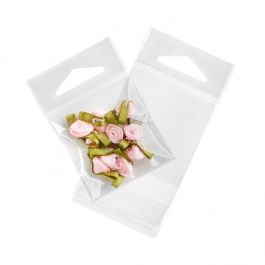 Headerbags 5.1x5.1cm Reclosable and Crystal Clear (500 pieces) [J1]