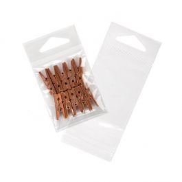 Headerbags 5.1x6.4cm laminated and Reclosable (500 pieces) [J2LAM]