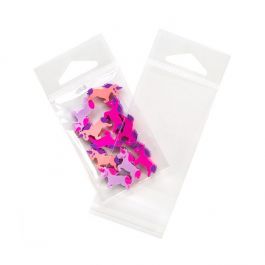Headerbags 5.1x7.6cm Reclosable and Crystal Clear (500 pieces) [J7]