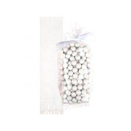 Plastic Bags 5.1x5.1x21cm with side gusset (100 pieces) [GB21]