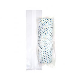 Plastic Bags 6.7x4.8x26cm with side gusset (100 pieces) [GB23]