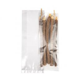 Plastic Bags 7.6x3.2x21cm with side gusset (100 pieces) [GB24]