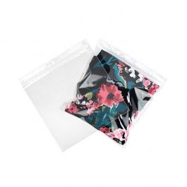 Grip Seal Bags with Hang and Vent-hole 21.5x21.5cm Crystal Clear PP 50 micron (100 pieces) [ZR8HV]