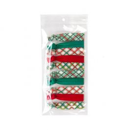 Grip Seal Bags with Hang and Vent-hole 10x20.5cm Crystal Clear PP 50 micron (100 pieces) [ZR48V]