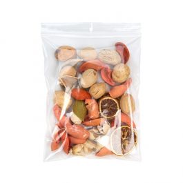 Grip Seal Bags with Hang hole 18x23cm Crystal Clear PP 50 micron (100 pieces) [ZR79]