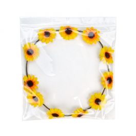Grip Seal Bags with Hang and Vent-hole 20.5x20.5cm Crystal Clear PP 50 micron (100 pieces) [ZR88V]