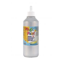 Magic paint, special Silver 500ml in Bottle (1 pc.) [COL-BC050074]