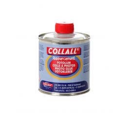 Photo glue Transparent 250ml in tin + glue brush (1 pc.) [COL-FO0250]
