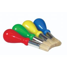 Handygrip children's brush Assorti 100mm in bag (4 pc.) [COL-KWHANDY]