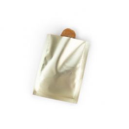 Matte Gold Single Use Child Resistant Bags 6,5 x 9 cm (100 Pieces) [CRB1G]