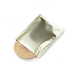 Single Use Child Resistant Bags Matte Gold 10,2x12,7cm (100 Pieces) [CRB3G]