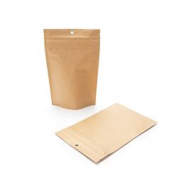 Child Resistant Pouch Bags Kraft 13x6,4x20,6cm (100 Pieces) [CRP3K]
