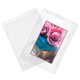 Plastic Bags 46.8x61.6cm Transparent Peel and Seal (100 pieces) [B18PC]