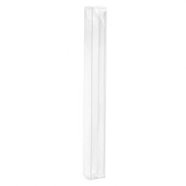 Plastic Gift Boxes 1.6x1.6x15.2cm Crystal Clear (25 pieces) [FPB329]
