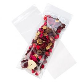 Grip Seal Bags 12.5x30.5cm Crystal Clear PP 100 micron (100 pieces) [Z4C512]