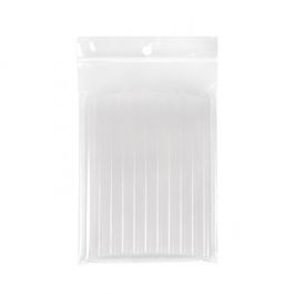 Grip Seal Bags with Hang hole 9x12.5cm Crystal Clear PP 50 micron (100 pieces) [ZR3H5]