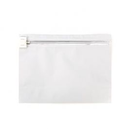 Plastic Bags Matt White 30.5x10.2x22.9cm with Child-proof Closure (10 pieces) [CRZ912W]